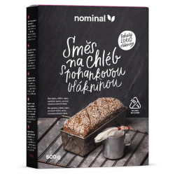 NOMINAL Směs na chléb s pohankovou vlákninou bez lepku 500 g