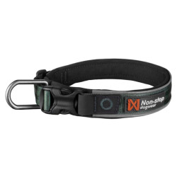 NON-STOP Dogwear Roam obojek pro psy zelený, Velikost: XS