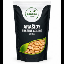 NONAGE Arašídy pražené solené 750 g