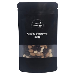 NONAGE Arašídy tříbarevné 330 g