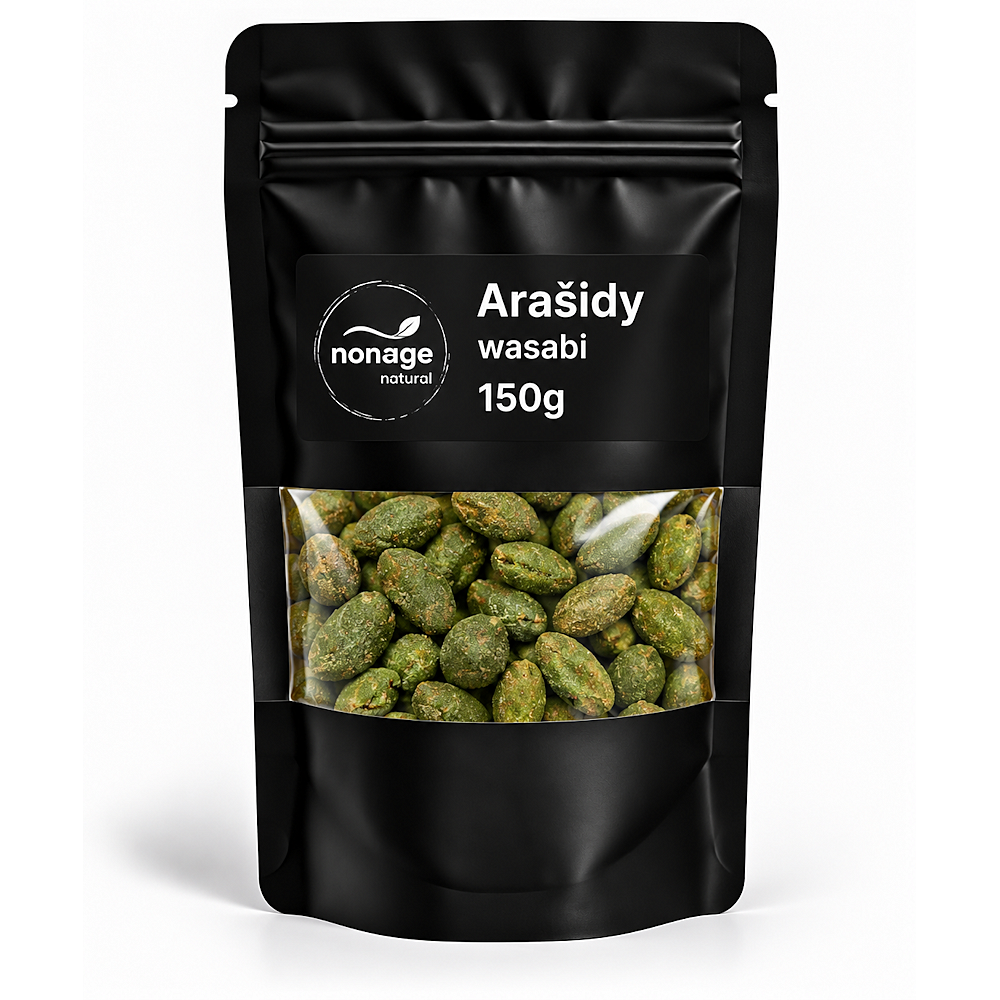 NONAGE Arašídy wasabi 150 g