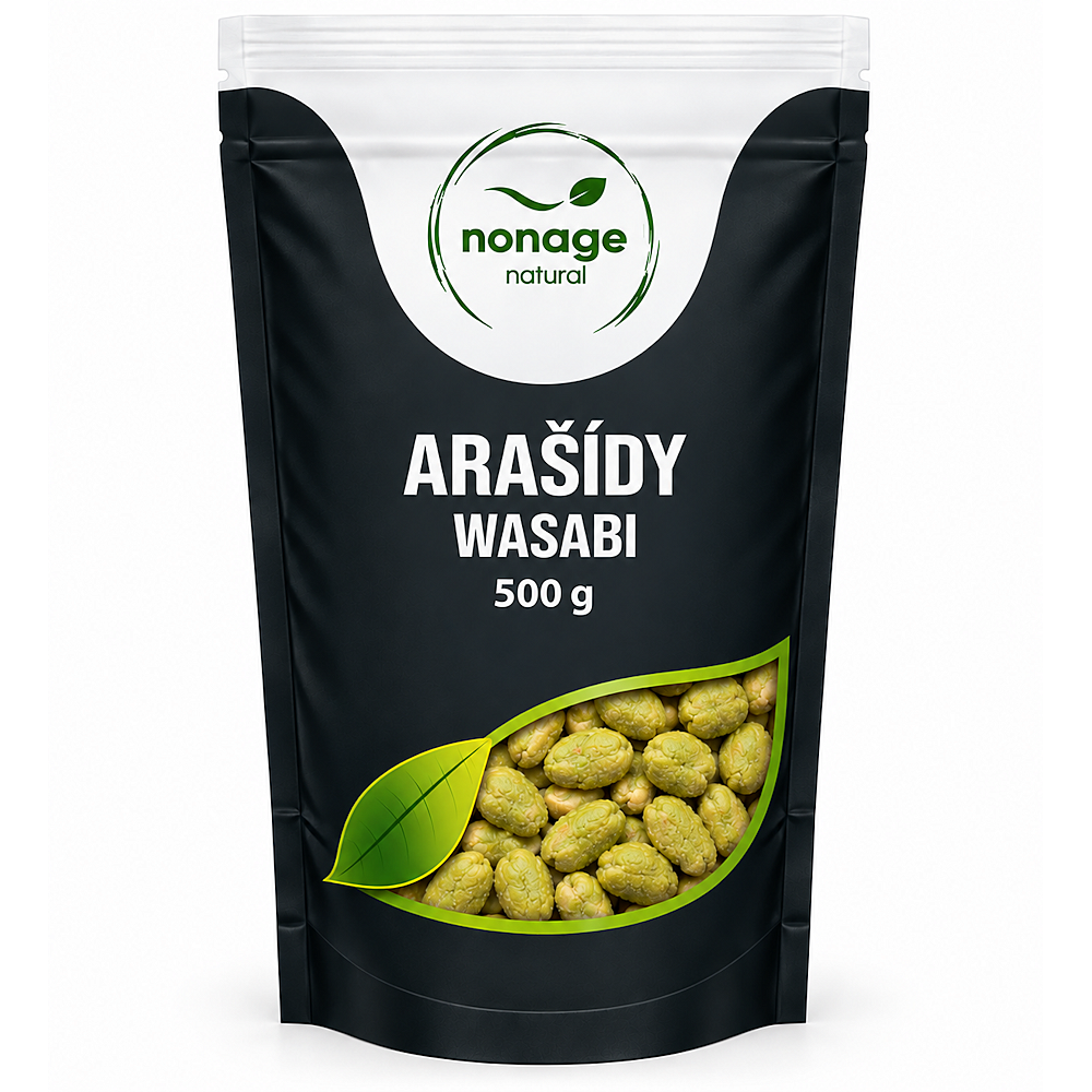 NONAGE Arašídy wasabi 500 g