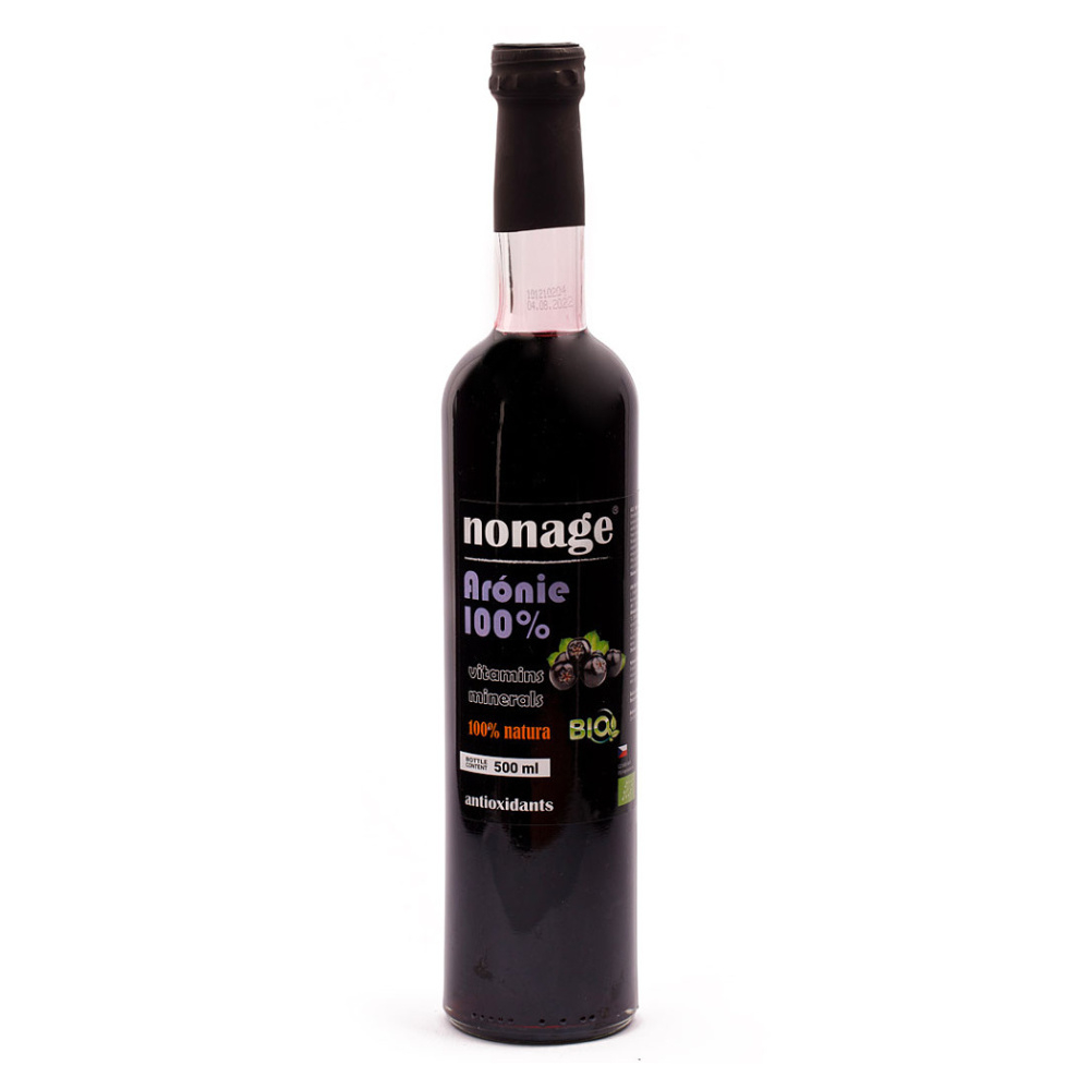 NONAGE Arónie 100% Juice BIO PREMIUM 500 ml