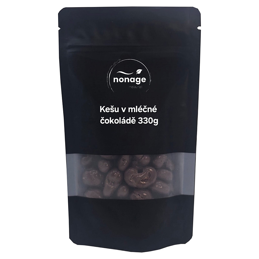 NONAGE Kešu v mléčné čokoládě 330 g
