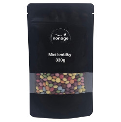NONAGE Mini lentilky s přírodním barvivem 330 g