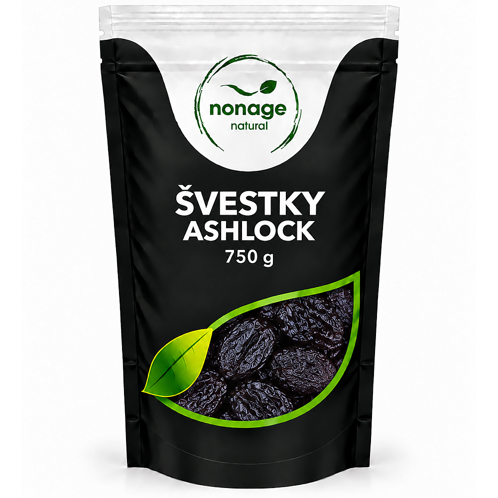NONAGE Švestky ashlock bez pecek natural 750 g