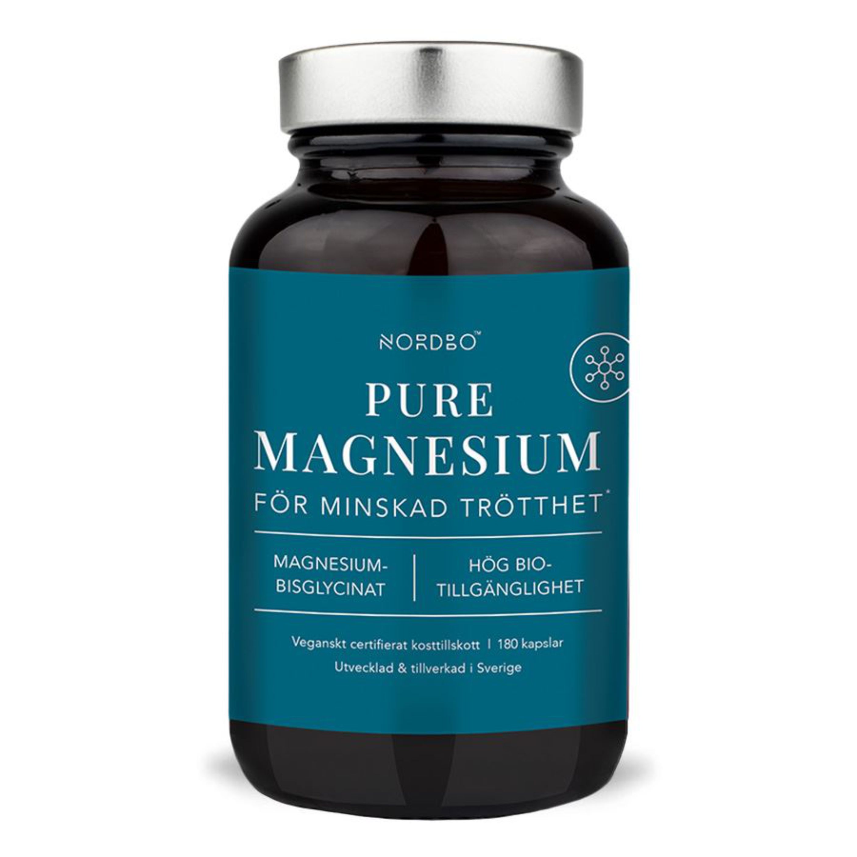 Nordbo Pure Magnesium 180 kapslí