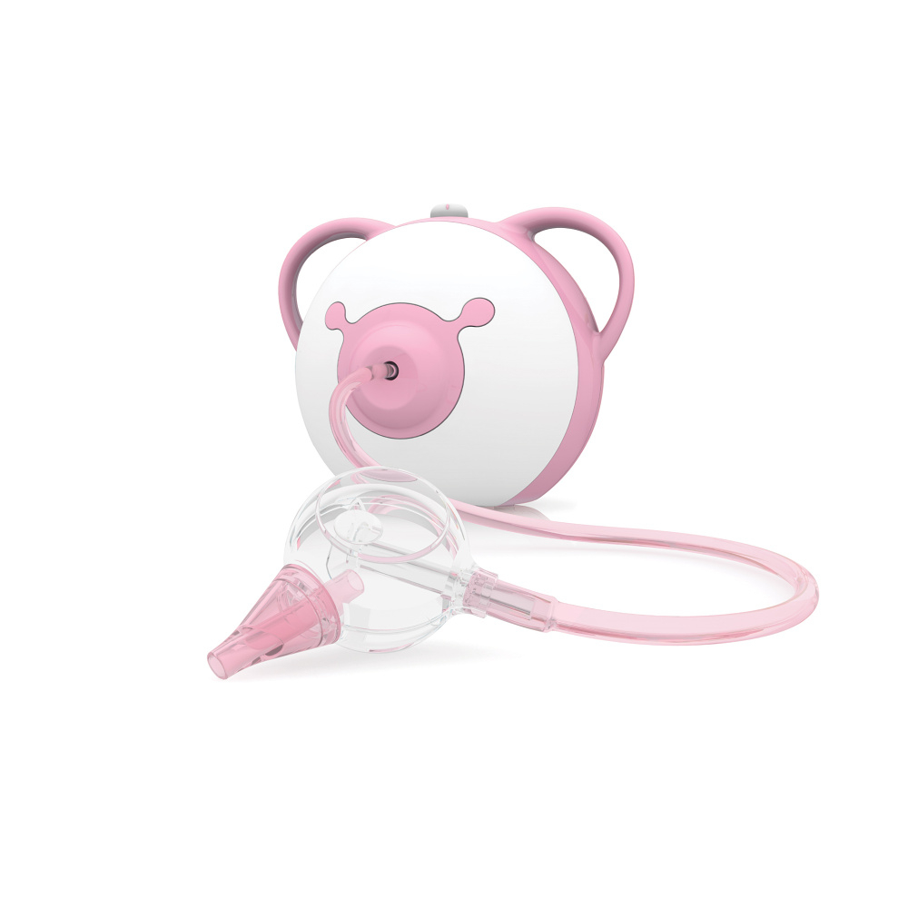 NOSIBOO Pro Elektrická odsávačka nosních hlenů růžová