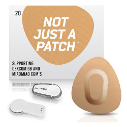 NOT JUST A PATCH Náplast k senzorům Dexcom / MiaoMiao tělová 20 kusů