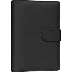 NOTIQUE Týdenní diář s vyměnitelnými listy 2027, černý 12,5 × 19 cm