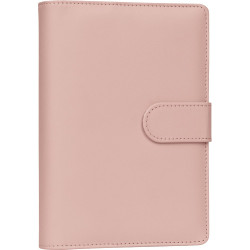 NOTIQUE Týdenní diář s vyměnitelnými listy 2027, pudrově růžový 12,5 × 19 cm
