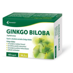 NOVENTIS Ginkgo biloba 40 mg 60 kapslí