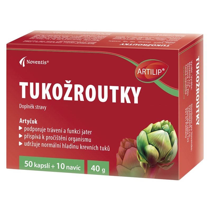 NOVENTIS Tukožroutky 50+10 kapslí