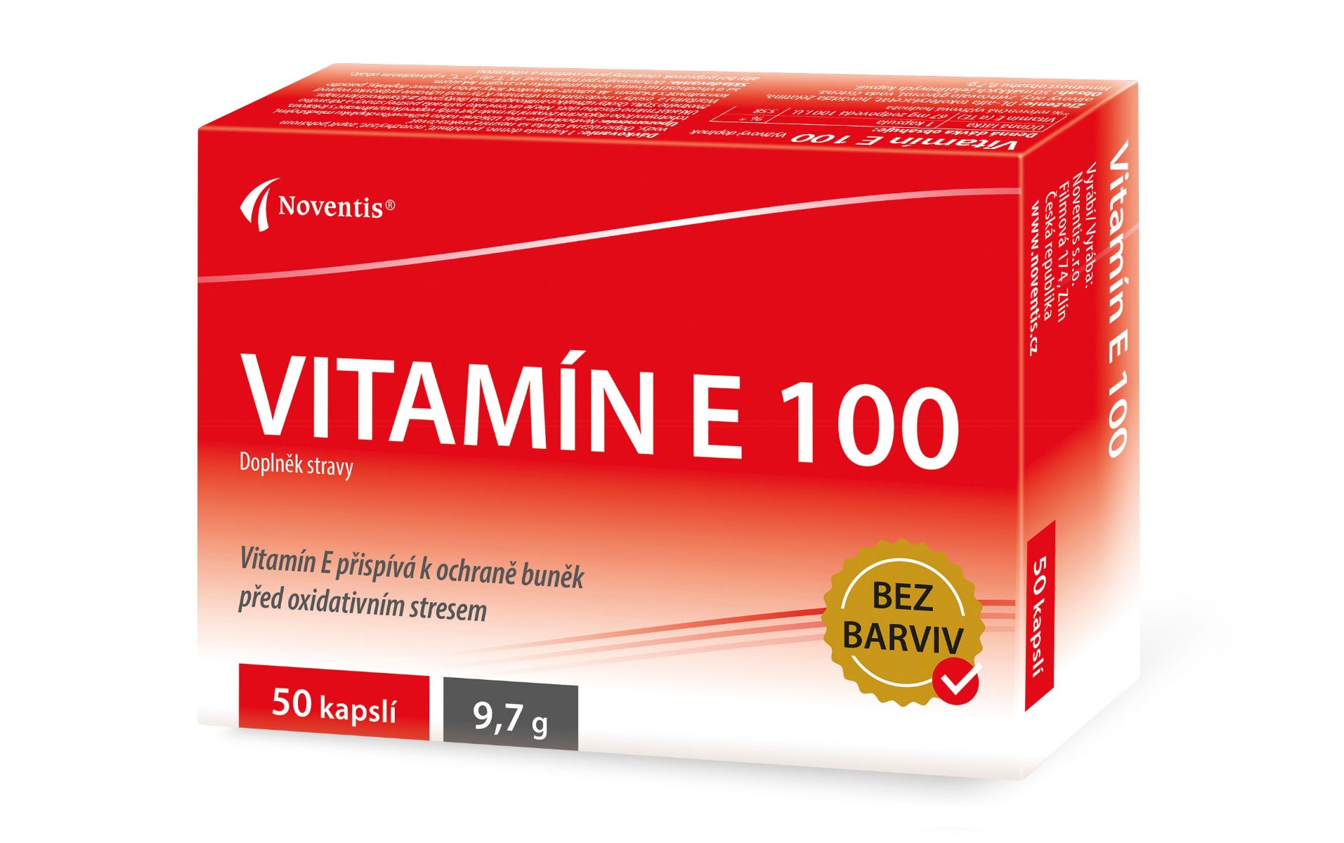 Noventis Vitamin E 100 50 kapslí