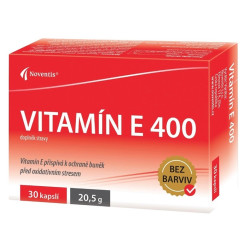 NOVENTIS Vitamín E 400 30 kapslí