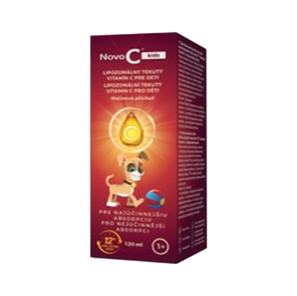 NOVO C Kids lipozomální tekutý vitamín C 1r+ 120 ml