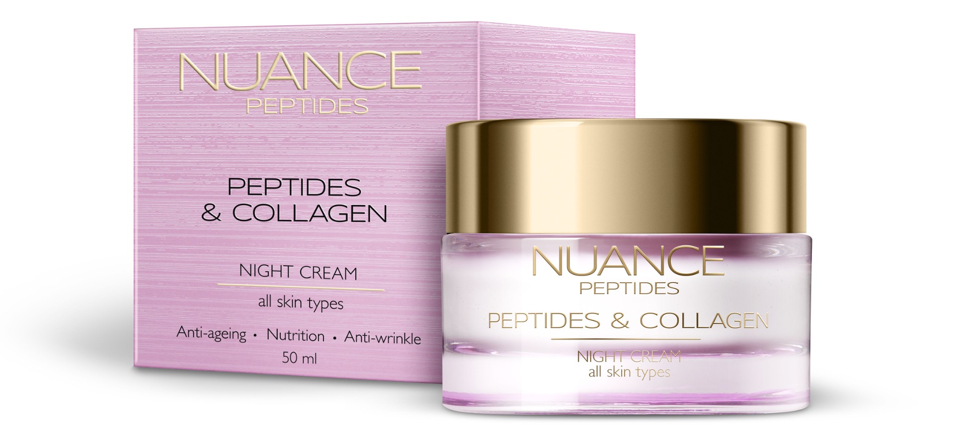 Nuance Peptides Noční krém pro všechny typy pleti 50 ml