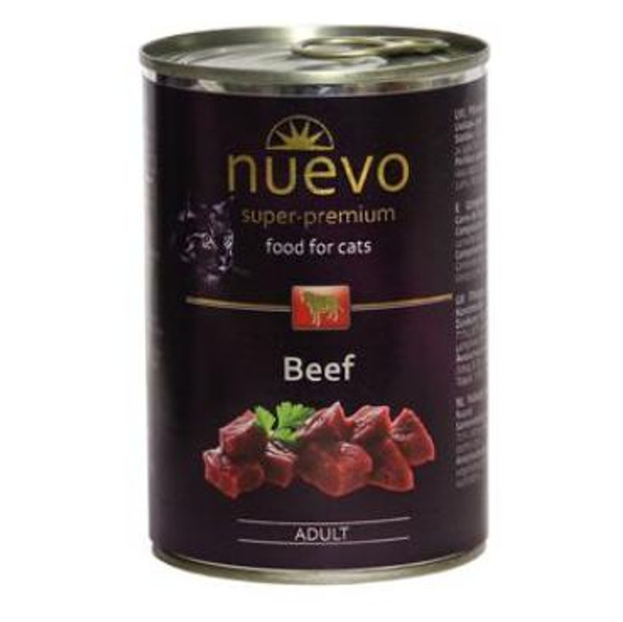 NUEVO Hovězí konzerva pro kočky 400 g