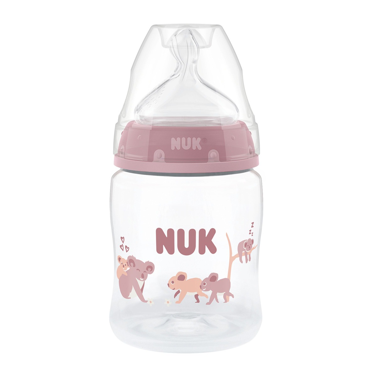 NUK First Choice Láhev 0m+ 150 ml 1 ks koala