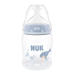 NUK First Choice Láhev 0m+ 150 ml 1 ks whale