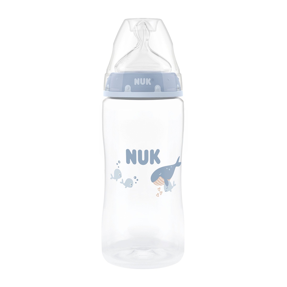 NUK First Choice Láhev 3m+ 300 ml 1 ks whale
