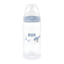 NUK First Choice Láhev 3m+ 300 ml 1 ks whale