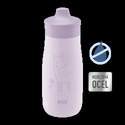 NUK Nerez láhev Mini-Me SIP fialová 300 ml