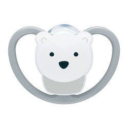 NUK Perfect Match Air Dudlík 18–36m box 1 ks polar bear