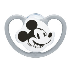 NUK Perfect Match Air Dudlík Disney Mickey 6–18m box 1 ks grey