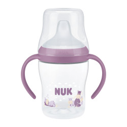 NUK Perfect Match Láhev na učení 6m+ 150 ml 1 ks hippo