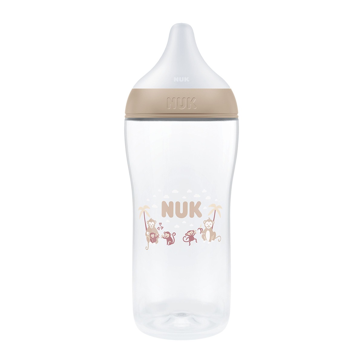 NUK Perfect Match Láhev XL 6m+ 360 ml 1 ks monkey