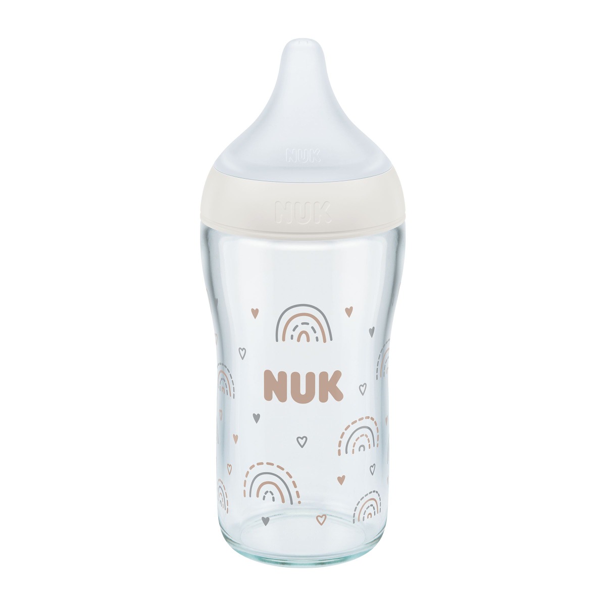 NUK Perfect Match Skleněná láhev 3m+ 230 ml 1 ks