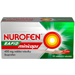 NUROFEN Rapid minicaps 400 mg 30 měkkých tobolek