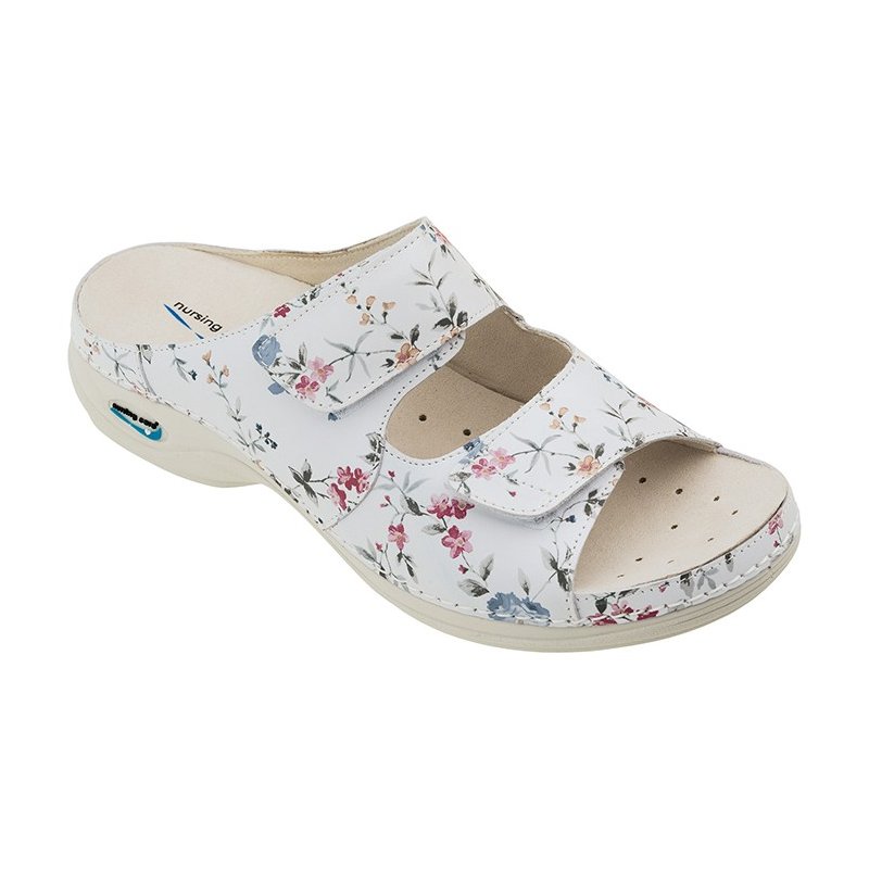 Nursing Care VIENA WG8F1 dámská pantofle pratelná květy, velikost: 43