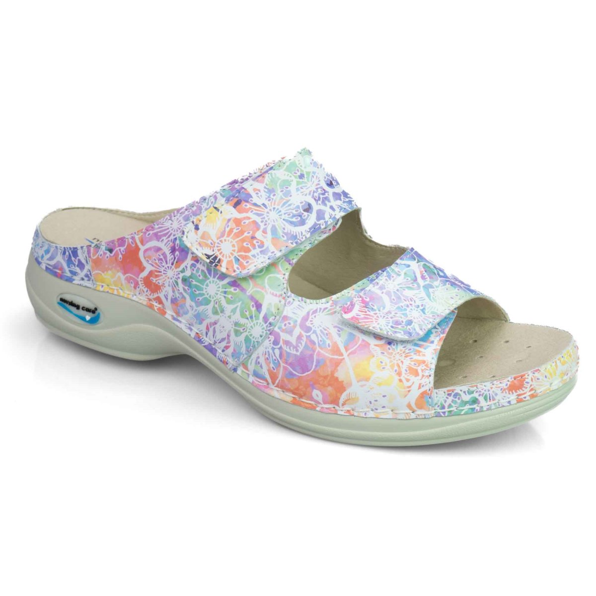 Nursing Care VIENA WG8F16 dámská pantofle certifikovaná pratelná bar. fantazie, velikost: 37