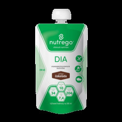 NUTREGO DIA čokoláda por.sol. 12 x 200 ml