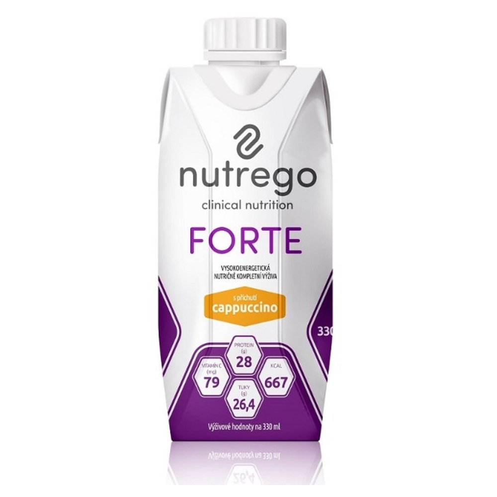 NUTREGO FORTE Výživa cappuccino 12x  330 ml