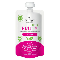 NUTREGO Fruty plus výživa malina 4 x 175 ml