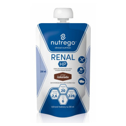 NUTREGO RENAL HP Výživa čokoláda 12 x 200 ml
