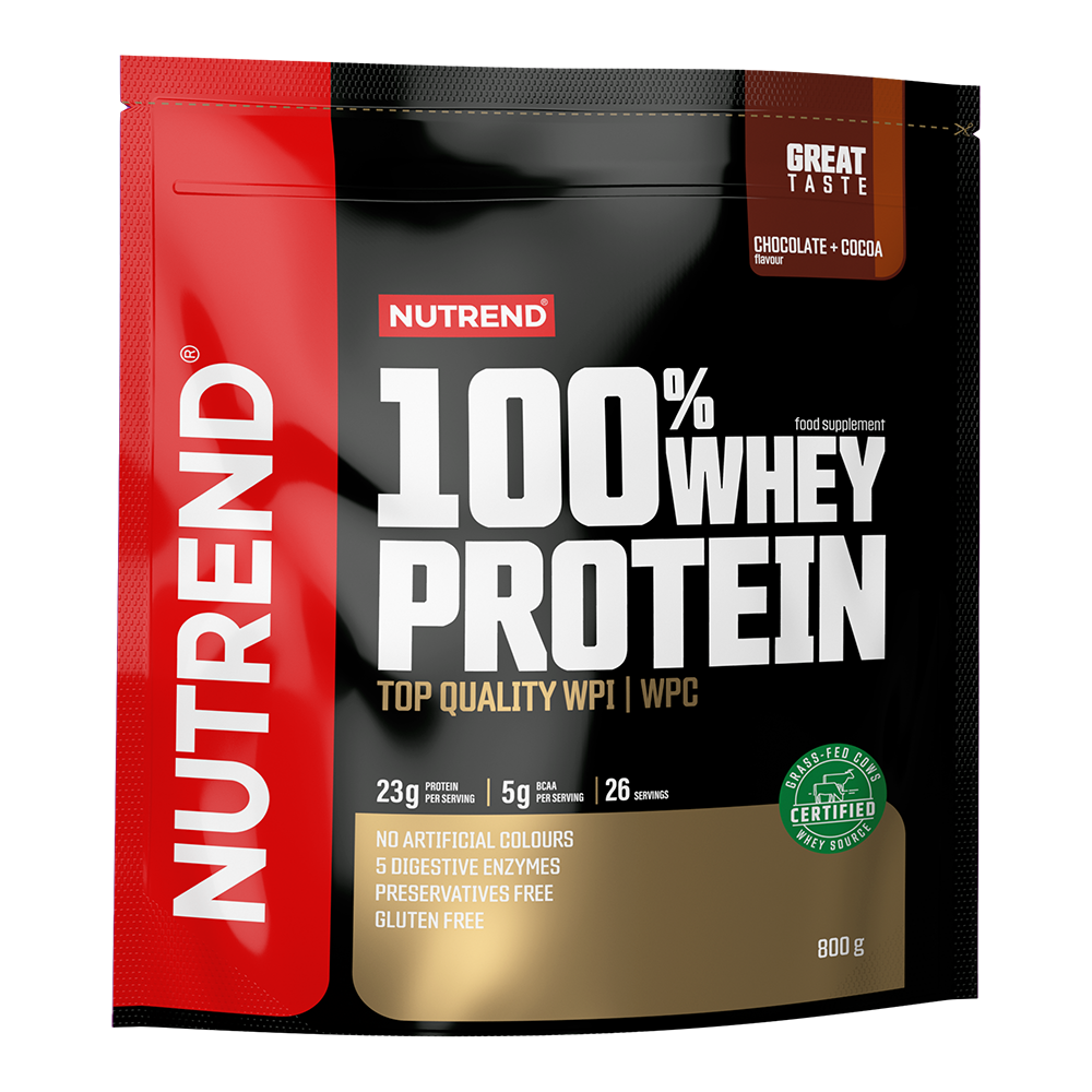 Nutrend 100% Whey Protein choco + cocoa 800 g