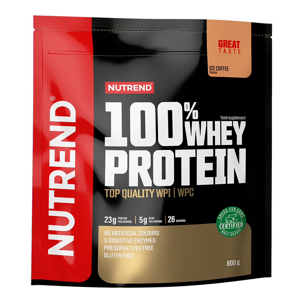 Nutrend 100% Whey Protein ice coffee 800 g