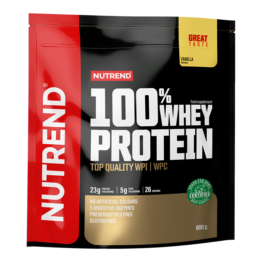 Nutrend 100% Whey Protein vanilla 800 g
