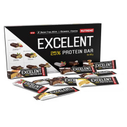 NUTREND Excelent protein bar 9 x 85 g dárkové balení