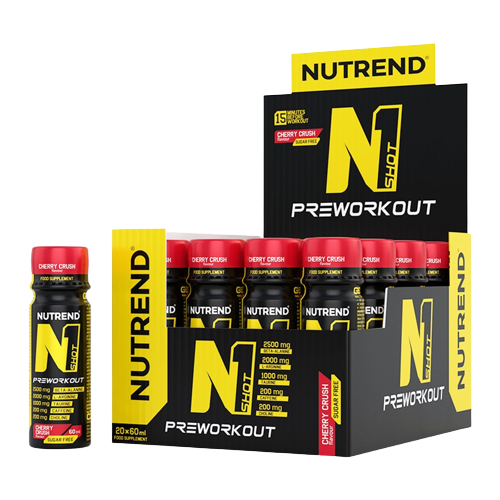 NUTREND N1 Shot cherry crush 20 x 60 ml