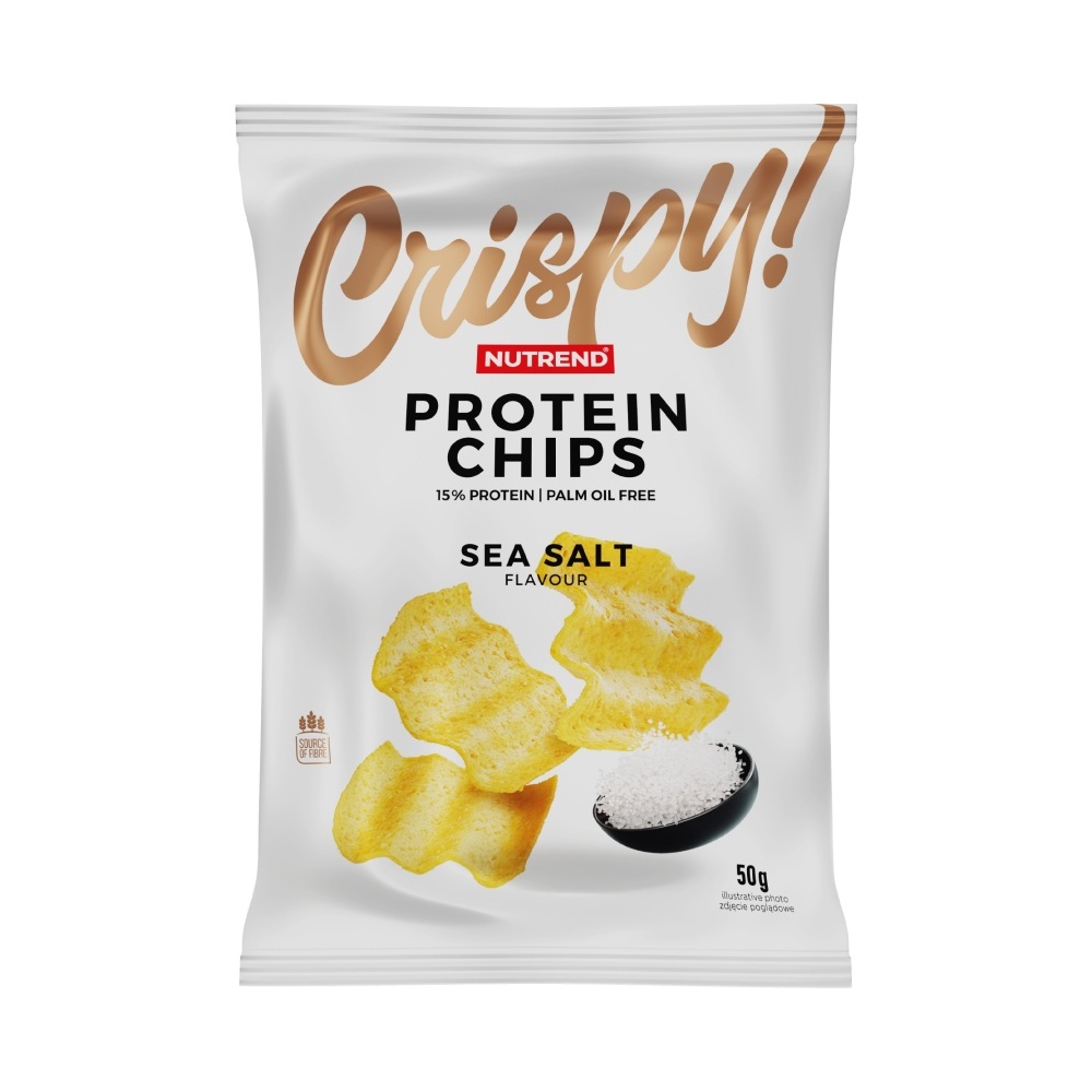 Nutrend PROTEIN CHIPS sea salt 50 g