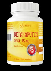 NUTRICIUS Betakaroten EXTRA 15 mg, 30 tablet