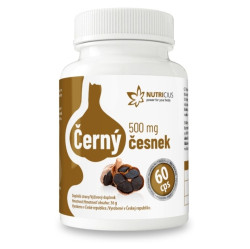 NUTRICIUS Černý česnek 500 mg 60 kapslí