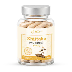 Nutricius Shiitake 50% extrakt 500 mg 60 kapslí