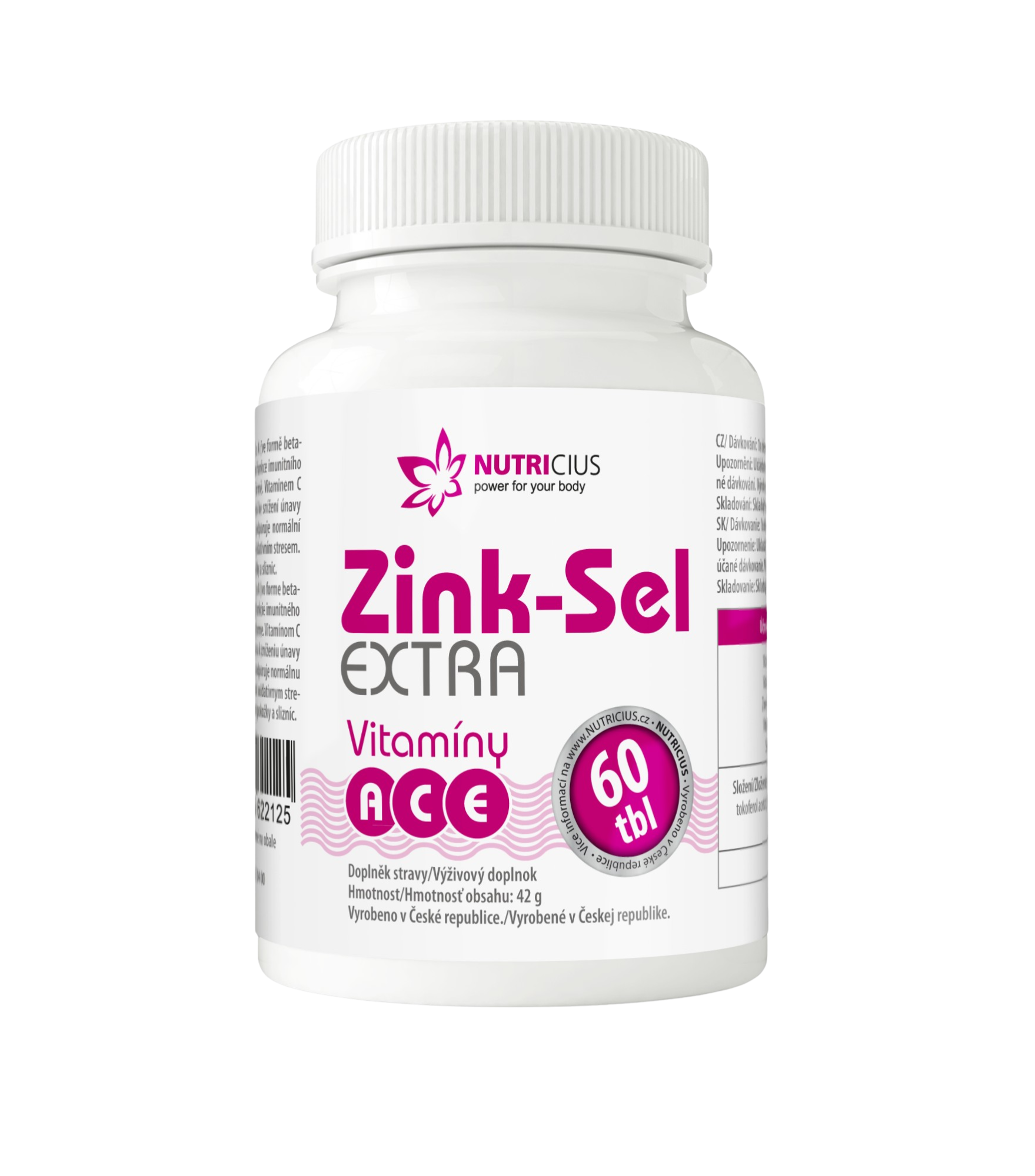 NUTRICIUS Zink-Sel extra 60 tablet