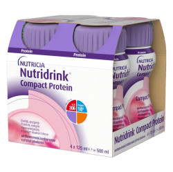 NUTRIDRINK Compact protein jahoda 4 x 125 ml